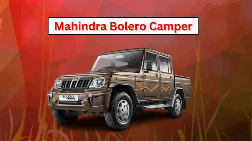 Mahindra Bolero Camper